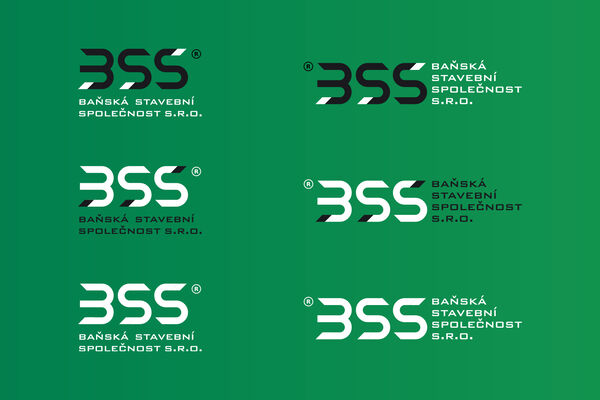 Logo design BSS – Baňská stavební společnost s.r.o.