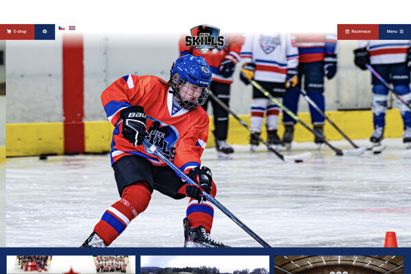 Webdesign Czech Skills Hockey Academy