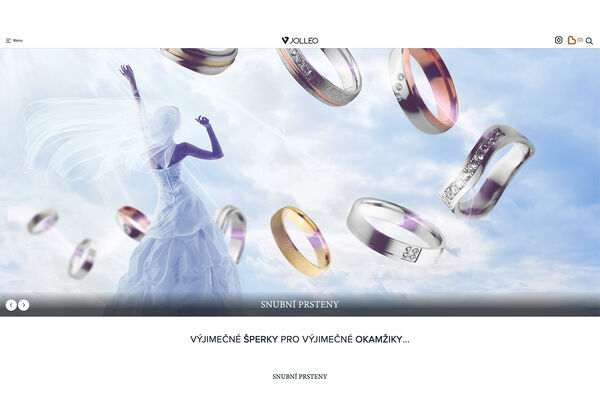 Webdesign a e-shop JOLLEO