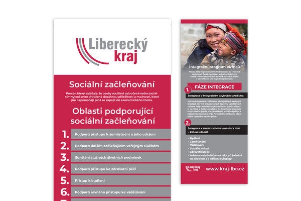 Roll-up bannery pro Liberecký kraj