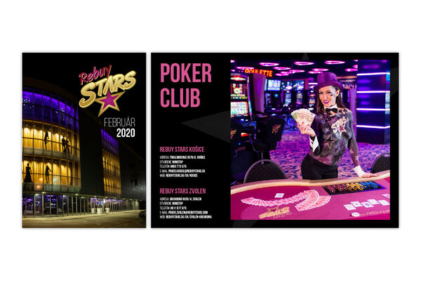 Promo materiály Rebuy Stars – eventový design