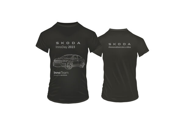 Propagační materiály a merch pro ŠKODA InnoDay 2023